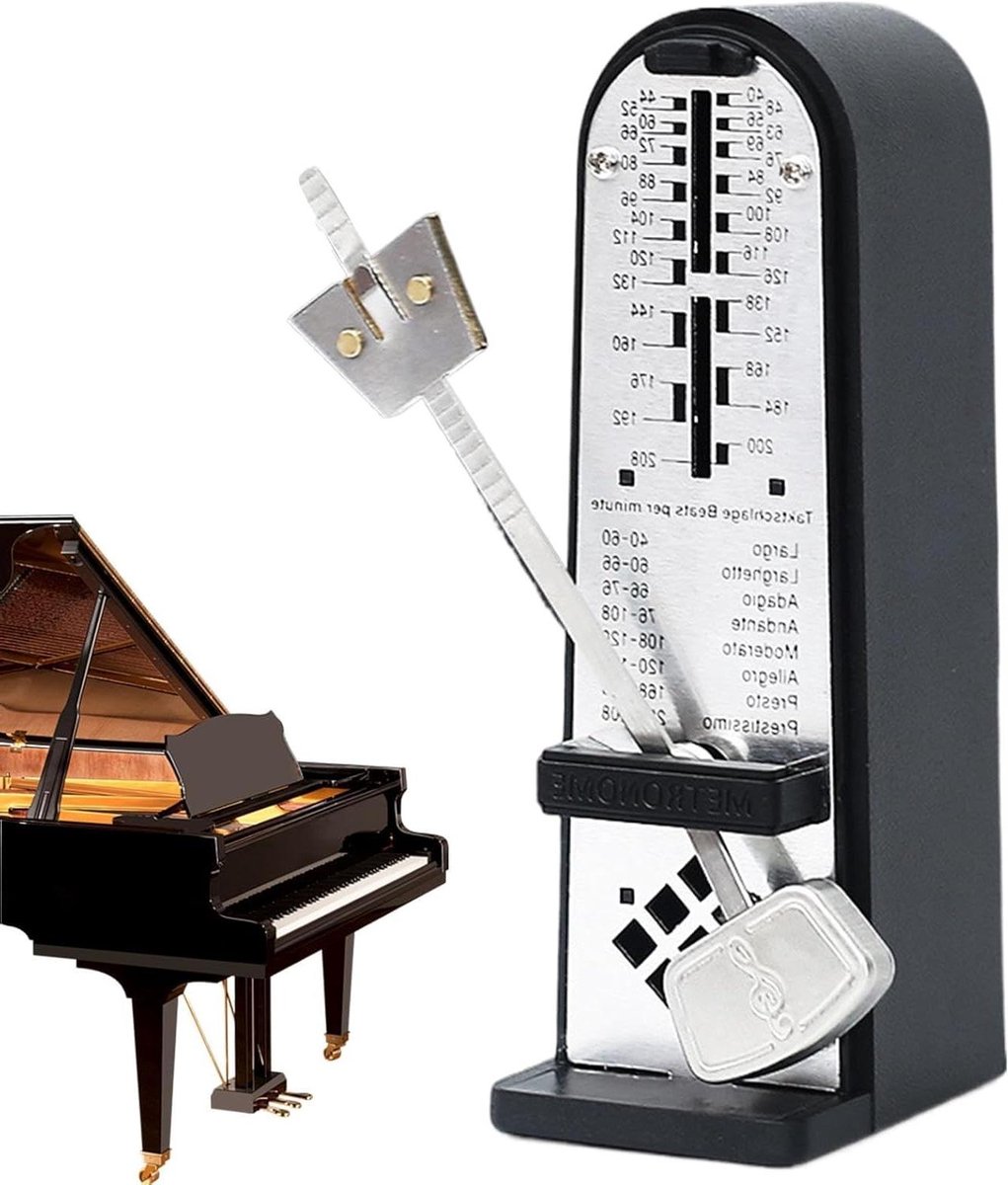 Mechanische Metronoom - Ritme Trainer Timing Tool - Muziek Oefenen - Luide Heldere Toon