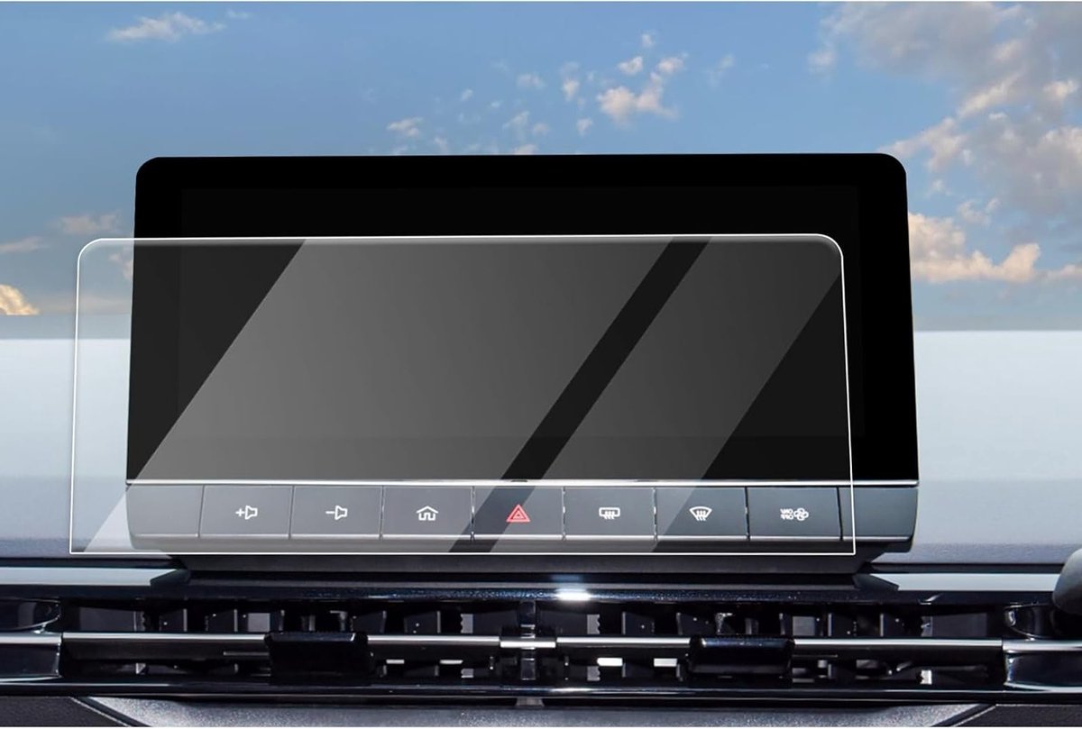 Compatibele Navigatiescherm Bescherming voor MG 4 EV (2022-2024) - 10.25 Inch Tempered Glass, Krasbestendig en Duurzaam, Perfect voor GPS en Auto Navigatie