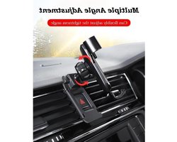 Telefoonhouder Auto - Navigatiehouder - Veilig Navigeren - Verstelbare Lange Arm - 360 Graden - Zwart