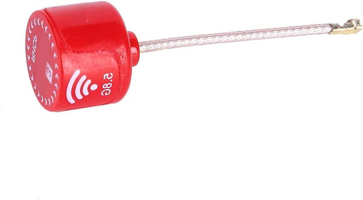 Hoge Versterking Antenne - FPV Mini Antenne - Drone Signaal Verbeteren - Directionele Hoge Versterking - 5.8 GHz - Rood
