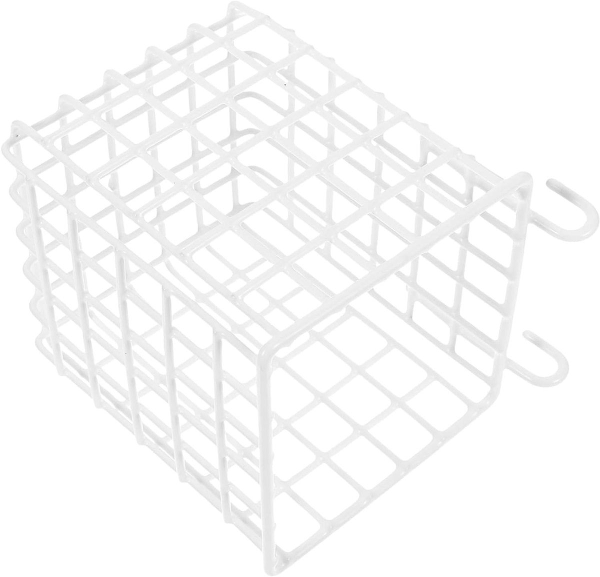 Gaasmand Houder - Hangende Mand - Keuken Opbergen - Ruimtebesparend Ontwerp - 12.5x10cm - Wit