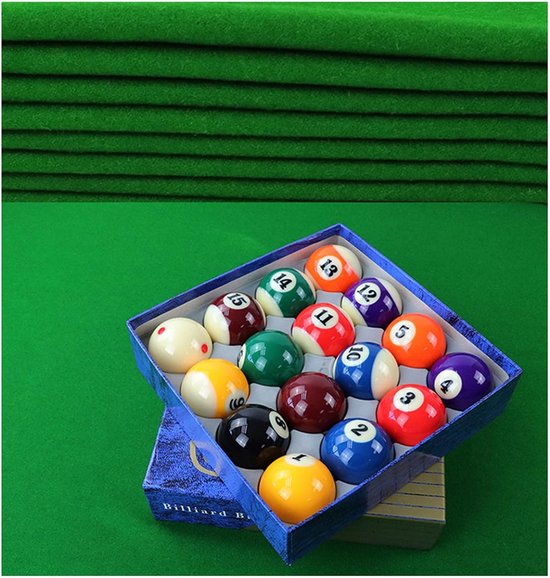 Pooltafelkleed Vilten - Biljart Laken - Indoor Biljart Spelen - Superieure Rekbaarheid - 7FT - Rood — afbeelding 4