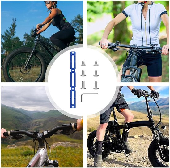 Bidon Houder Adapter - Flesmontage Positiezetter - Fietsmontage Beugel - Snelle Bevestiging - 16 x 6 x 1 cm — afbeelding 5