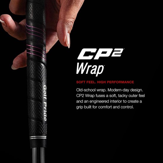 Golf Pride CP2 Grip for Club Unisex Adults, Black/Blue — afbeelding 3
