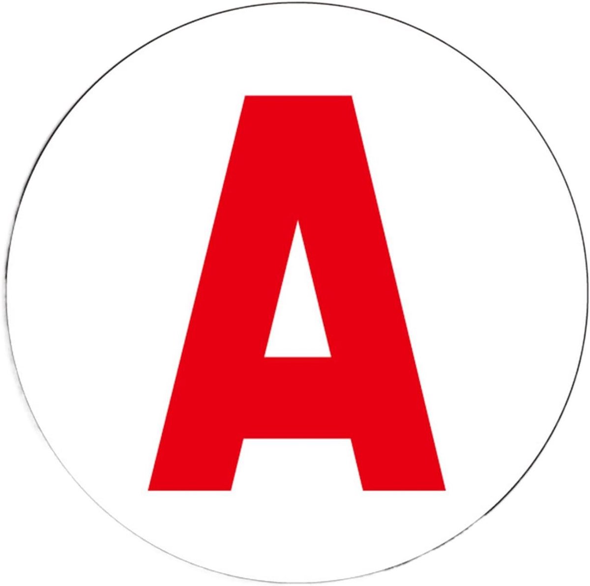 Beginners Magneet - Auto Sticker - Veilig Rijden - Snelle Installatie - 15 cm Diameter - Zwart