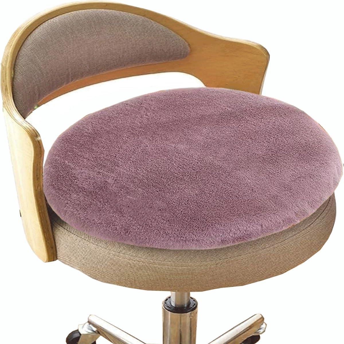 Ronde Stoelkussens - Zitkussen Kruk - Comfortabel Zitten - Antislip Deeltjes - Diameter 50