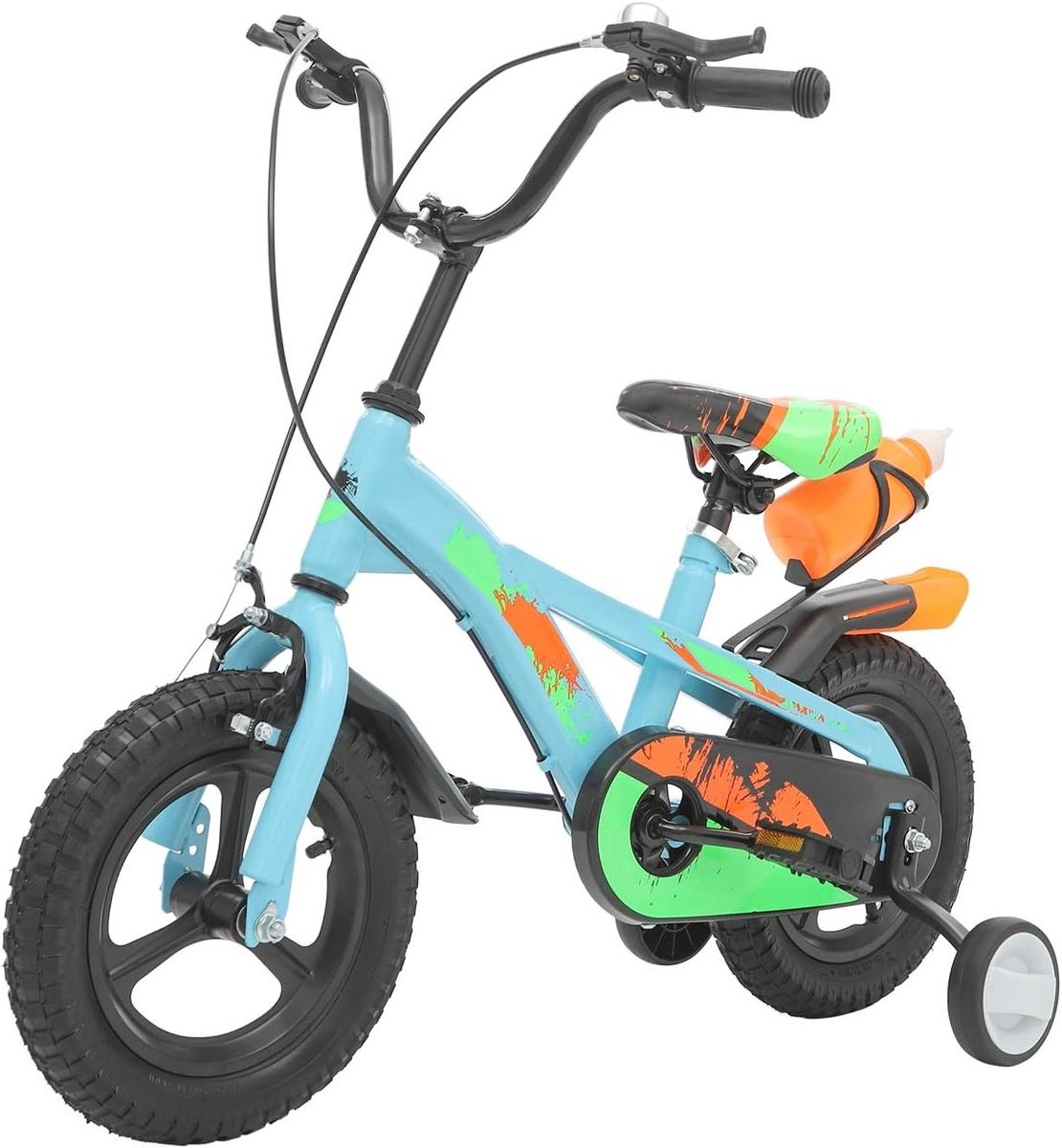 Kinderfiets - Loopfiets - Leren Fietsen - Inclusief Accessoires - 12 inch - Blauw