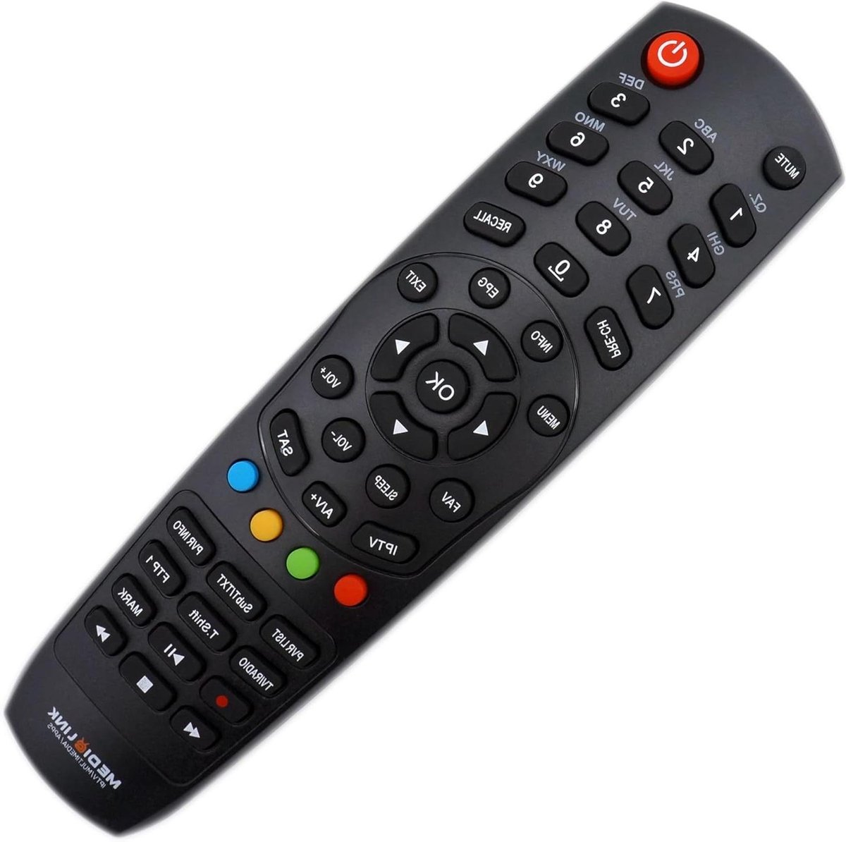 Afstandsbediening - Universele Controller - Smart Home Bediening - Directe Compatibiliteit - 10 Meter Bereik - Zwart