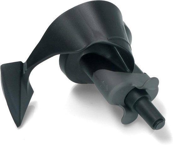 Mengmespeddel met Afdichting - Roerarm Vervanging - Friteuse Onderdeel - Duurzame Vervanging - Compatibel met SS-990596 - Zwart — afbeelding 2