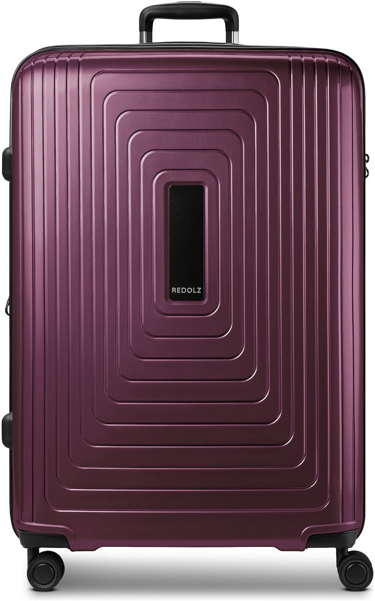 REDOLZ trolley Essentials 14 Trolley Aubergine Metallic paars 78cm