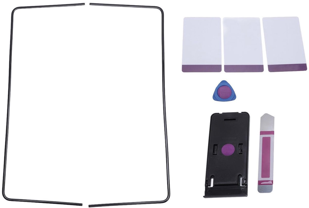 Dailygoods - Innovra - Vervangend Schermframe voor Z Fold 5 5G met Reparatiekit
