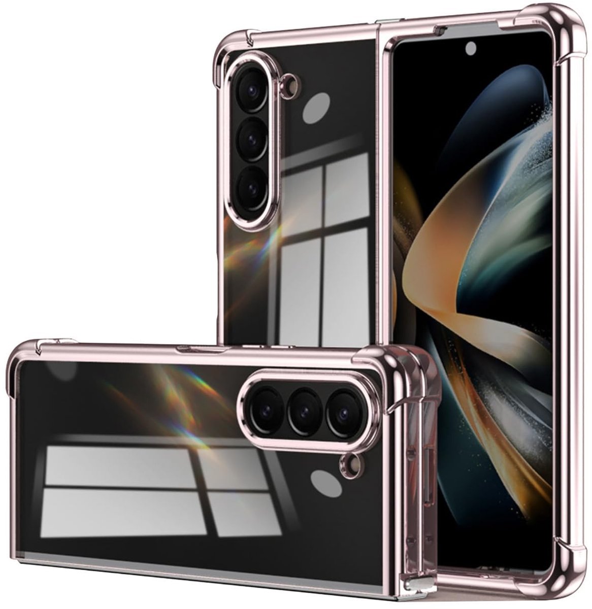 Dailygoods - Dunne Transparante Beschermhoes voor Samsung Galaxy Z Fold6