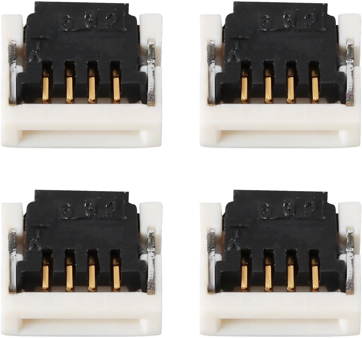 Dailygoods - 4 Stuks Socket Poorten voor Sony PSP Console Achtergrondverlichting