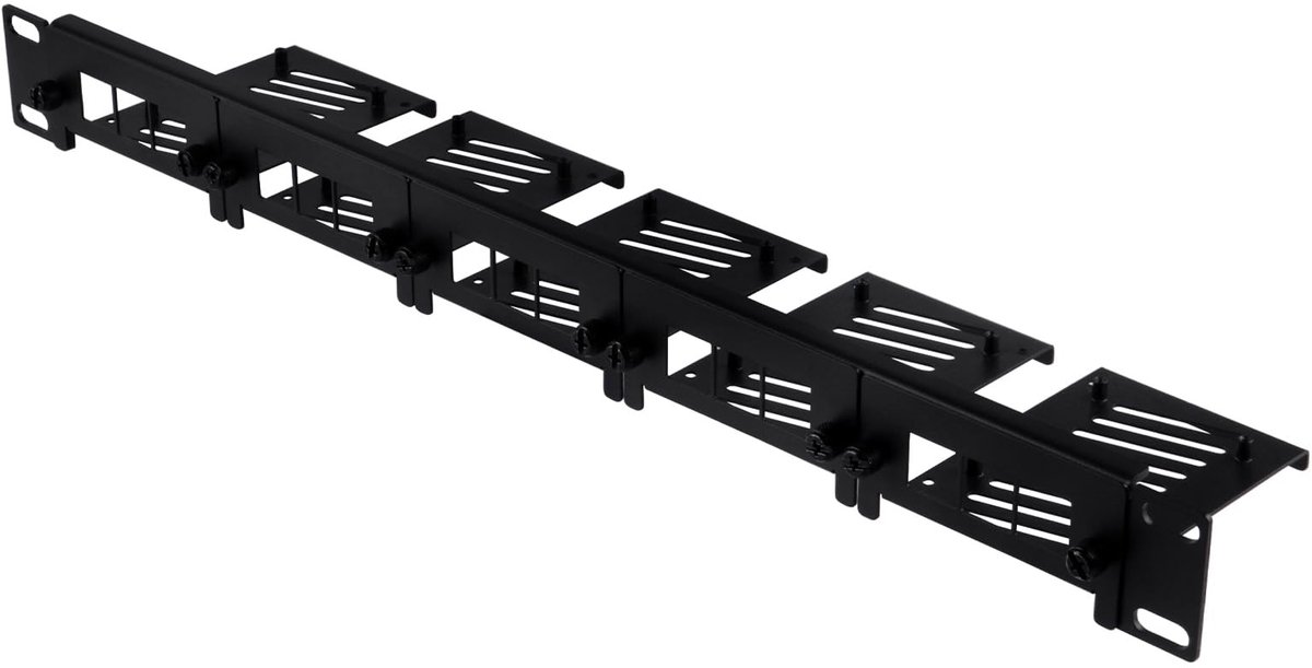 Dailygoods - 19 inch Rackmount voor Raspberry Pi met Verwijderbare Frontbeugels
