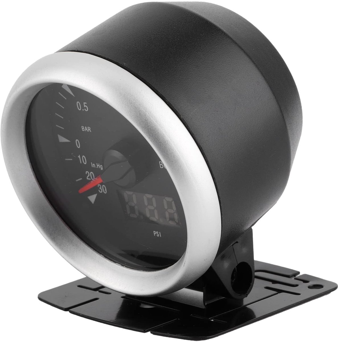 Dailygoods - Turbobootmeter voor 12V Auto's met Installatieaccessoires