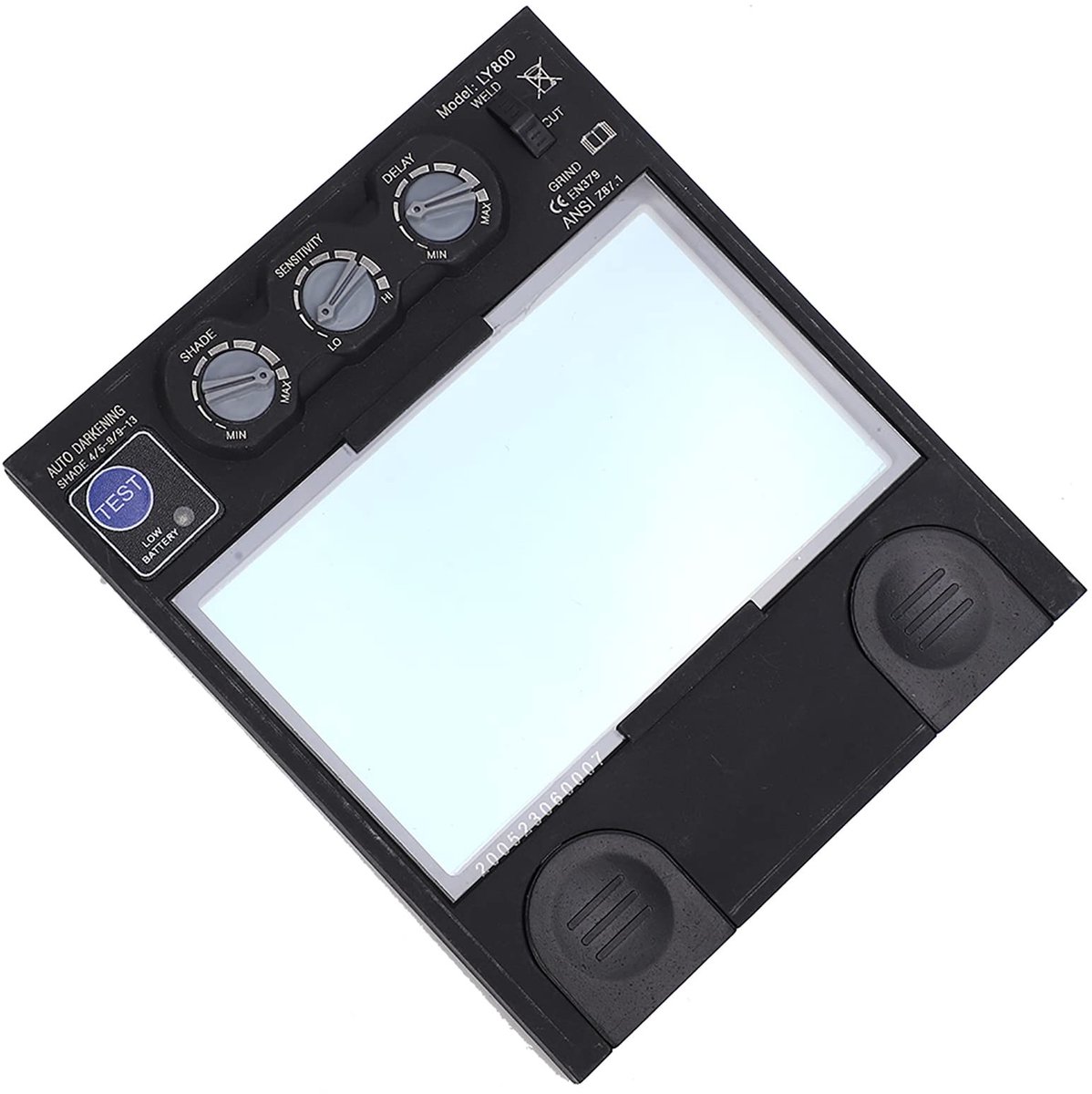 Cosensi - Dailygoods - Automatische LCD-Dimmer Lashelmlens op Zonne-energie