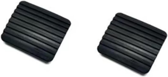 Pedaalrubberset Auto - Pedaalhoezen Set - Verbeter Rijervaring - Verhoogde Wrijving - 3 Stuks - Zwart — afbeelding 3