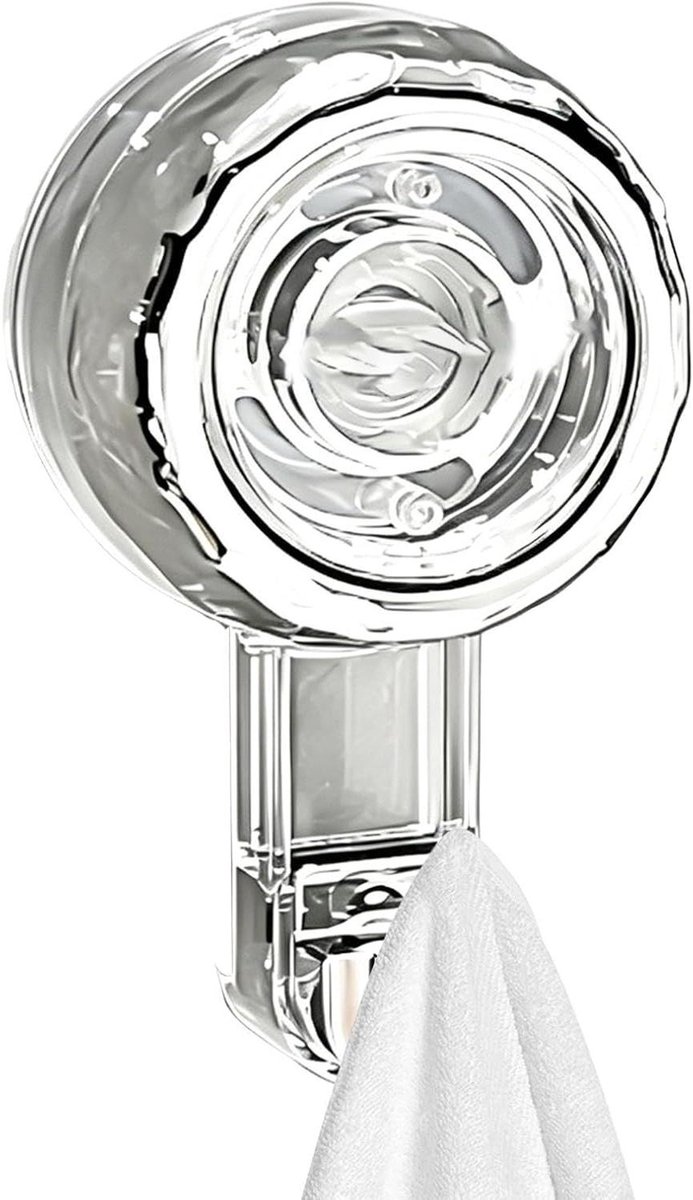 Douchewand Zuignap Haken - Robuuste Organizer - Ruimte Optimaliseren - Zonder Boren - 10 x