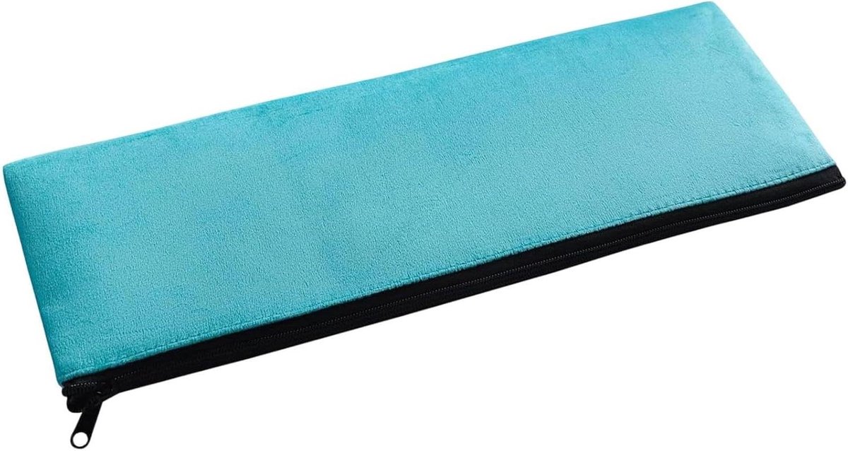 Mahjong Tas - Tegel Opberger - Spel Transport - Waterdicht Canvas - 45 x 16.5 cm - Zwart