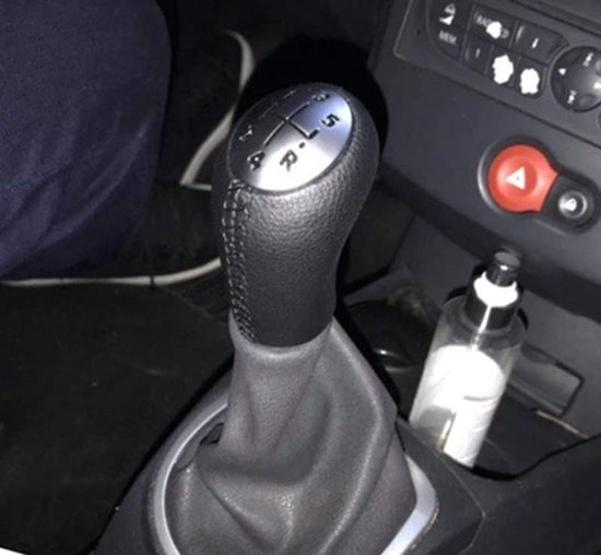 Versnellingspook Knop - Schakel Hendel - Auto Interieur - Ergonomische Vormgeving - 10x5 cm - Mat Zwart — afbeelding 4
