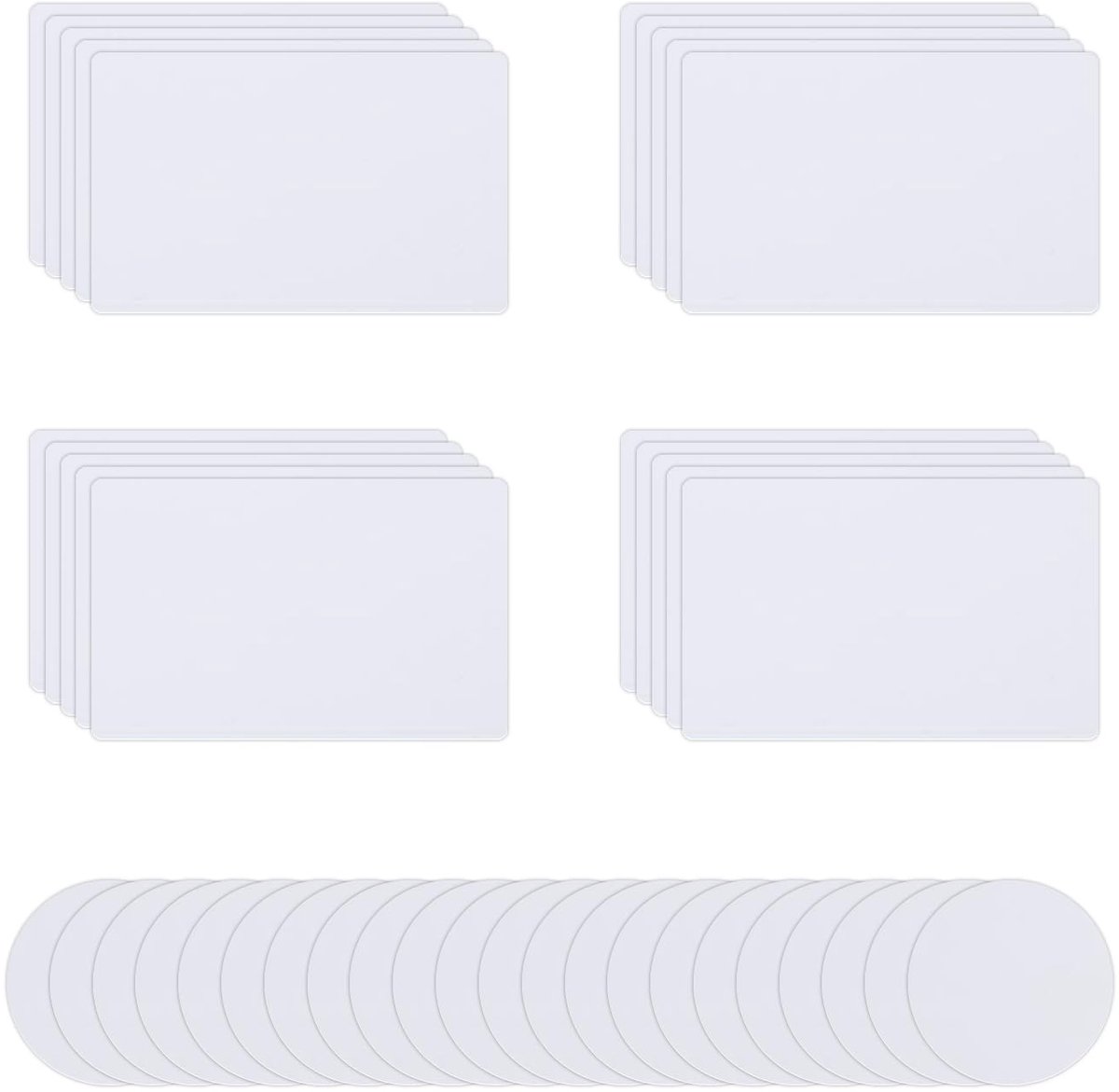 Dailygoods - 40 Stuks NFC-tags en RFID-stickers voor Eenvoudig Gebruik