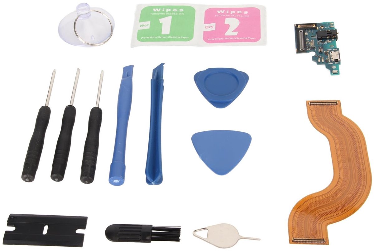 Dailygoods - Dockconnector en Flexkabel Vervangingsset voor Telefoons