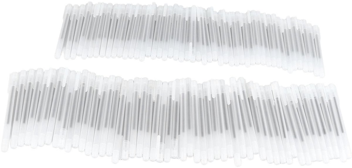 Dailygoods - Set van 100 Sneldrogende Gelpennen met 0,5 mm Punt