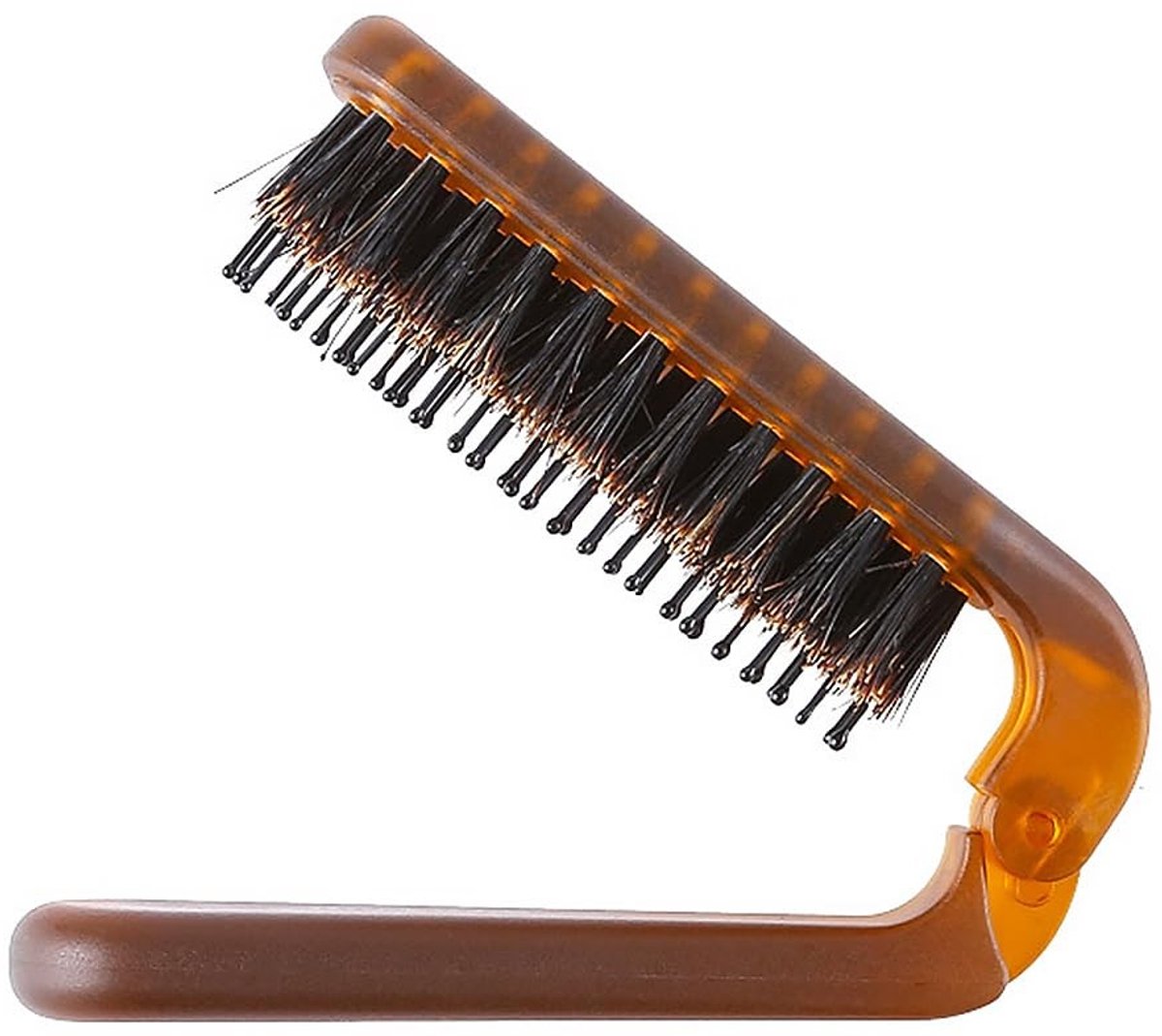 Dailygoods - Opvouwbare Reishaarborstel voor Dun en Dik Haar