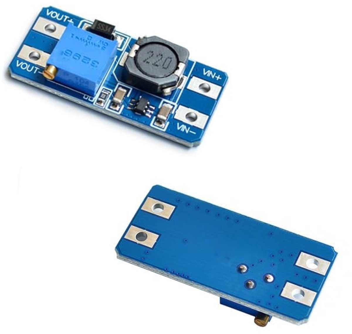 Dailygoods - DC-DC Opwaartse Converter 2V-24V naar 5V-28V 2A