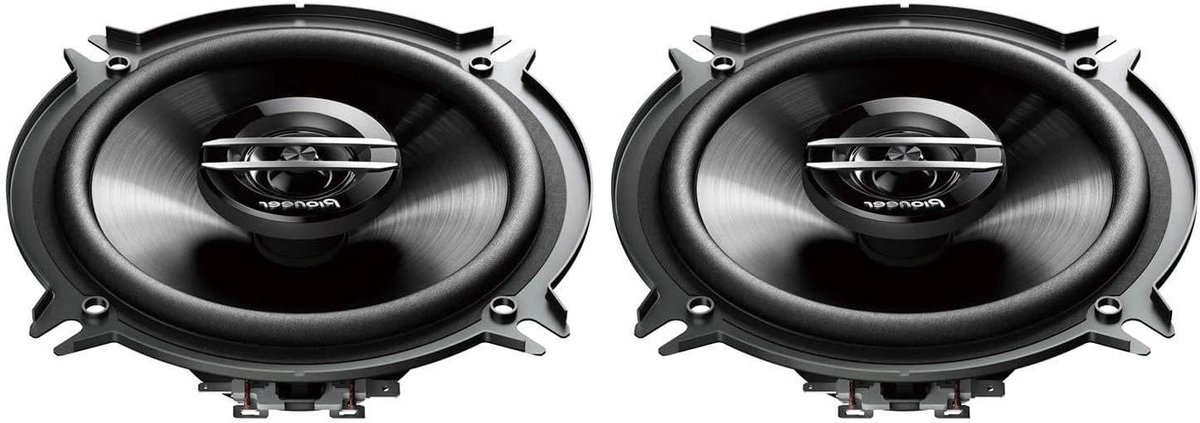 Auto Luidsprekers - Muziek Systeem - Krachtig Geluid - 2-Weg Coaxiaal - 13 cm - Zwart