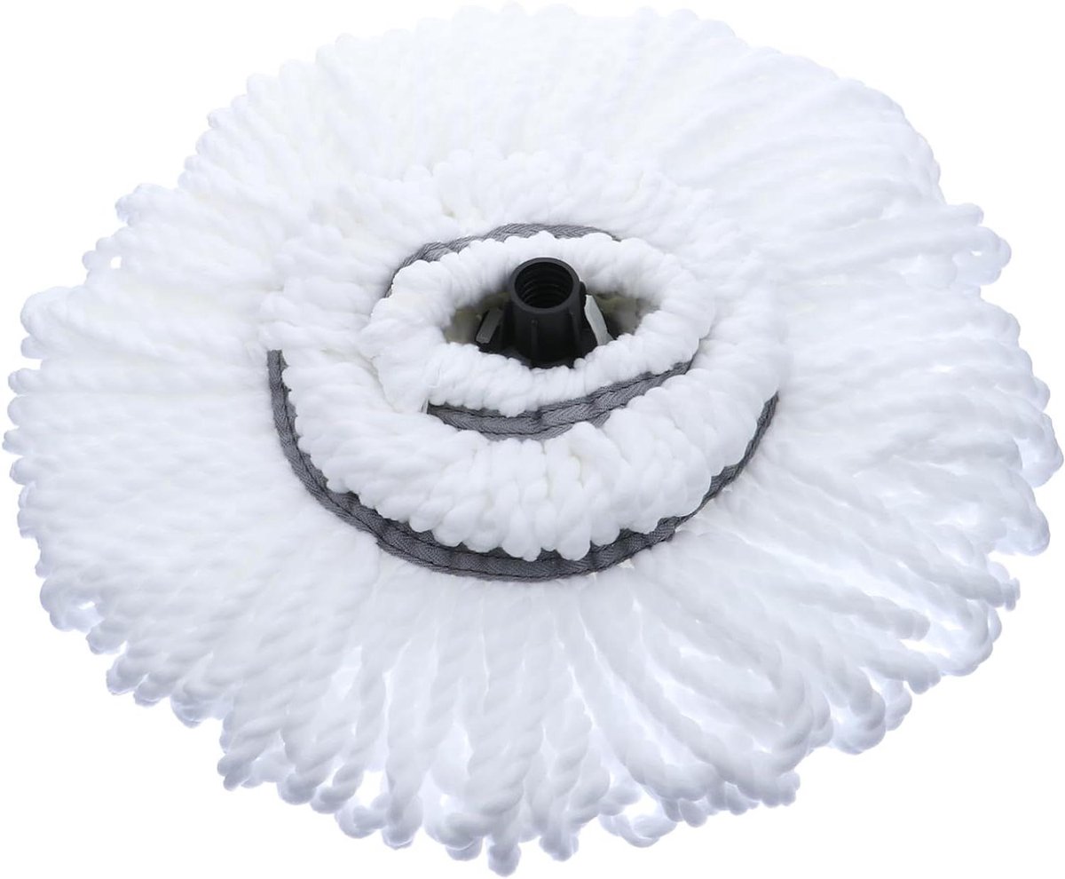 Mopkop Vervanging - Dweilkop Katoen - Vloeren Reinigen - Sterk Absorberend - 40 cm - Assorti