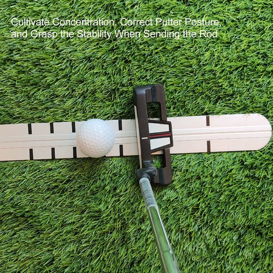 Store_7 - Putter Straight Line Meetlat - Aluminium Putting Alignment Rail - Ideaal voor Precisie Training - Verbeter je Golfvaardigheden - Lichtgew... van Store 7 — afbeelding 5