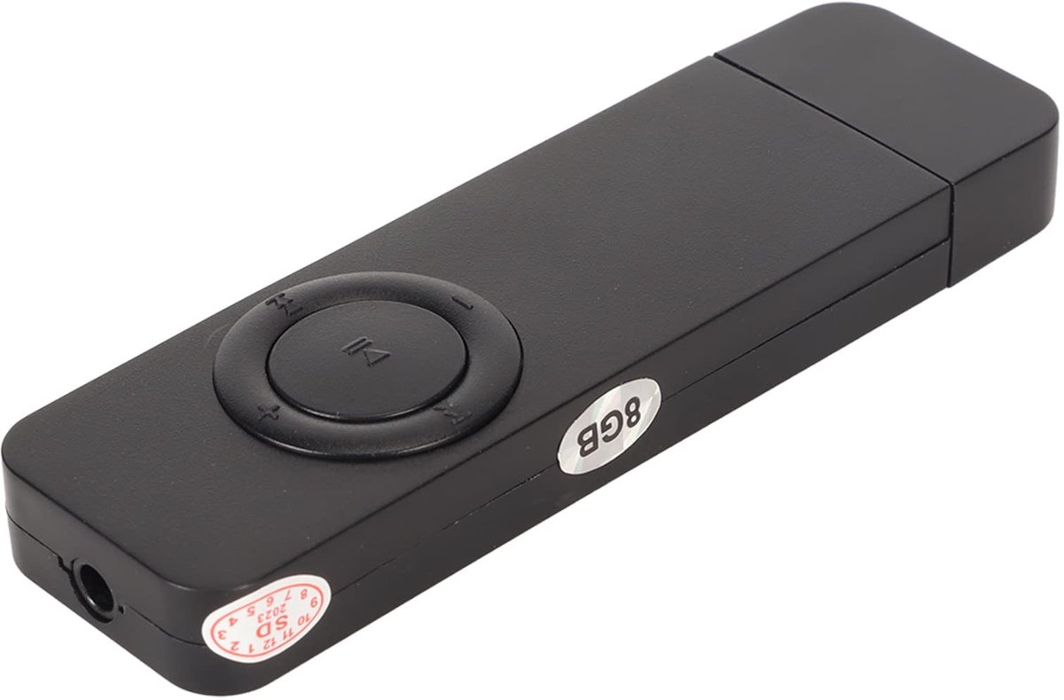 Cosensi - Dailygoods - Dailygoody - MP3-speler - Draagbare Muziekspeler - Slank en Lichtgewicht - HiFi Lossless Sound - 8 GB Geheugen - Uitbreidbaar tot 64 GB - Geschikt voo
