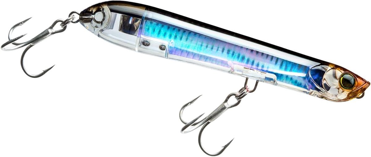 Pencil Popper Lure - Topwater Bait - Vissen Vangen - Vlotte Loopactie - 13.6 cm 28 g - Gevlekt
