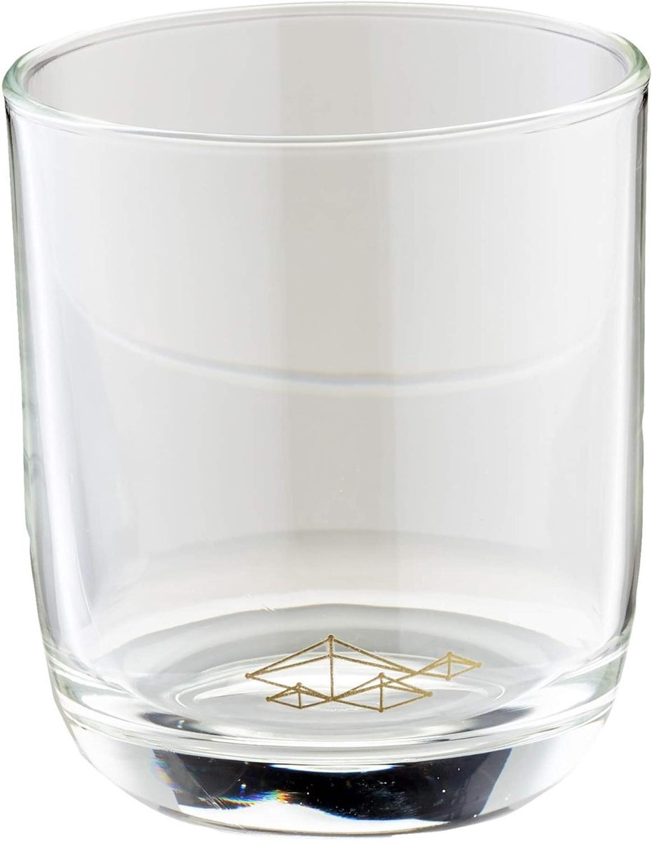 Waterglas - Drinkglas - Dranken Serveren - Klassieke Stijl - 500 Milliliter - Goud