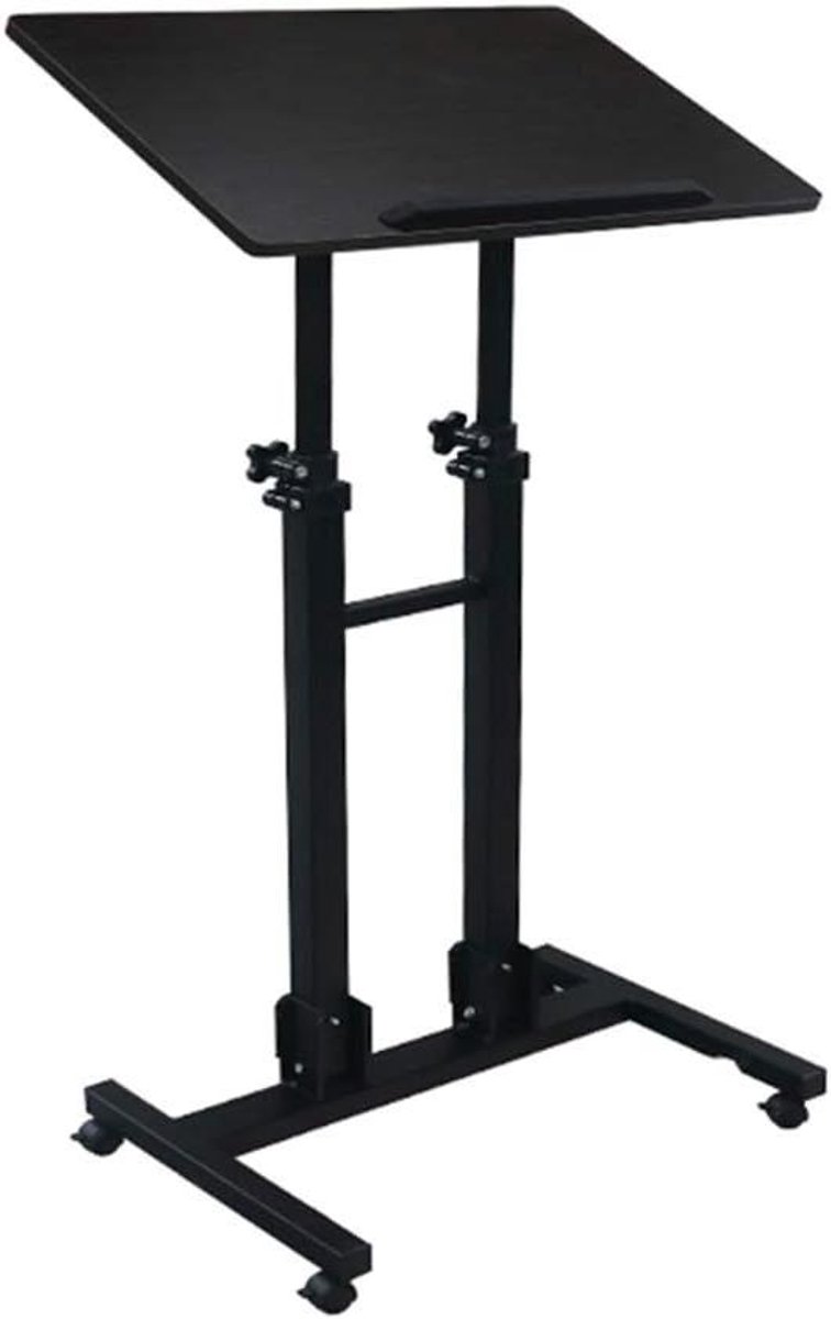 Laptop Tafel - Werktafel - Thuiswerken - In hoogte verstelbaar - 83-135cm - Veelkleurig