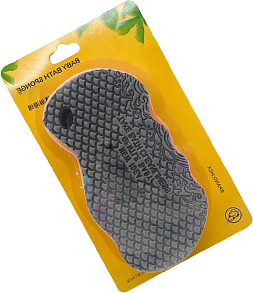 Bad Spons - Reinigingsspons - Dagelijkse Reiniging - Zachte Textuur - 13x6.8x3cm - Blauw
