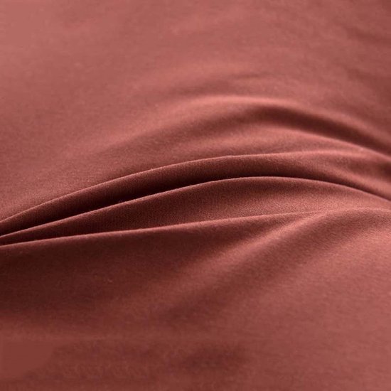 Japanse vloerfuton - Slaapmat oprolbaar - Comfortabel slapen - Huidvriendelijk katoen - 90 x 200 cm - Bruin — afbeelding 4