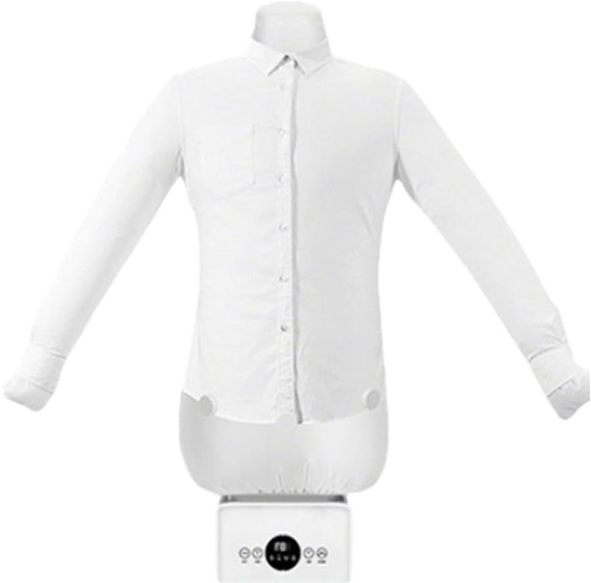 Automatische Strijker - Kledingstomer Strijkpop - Kreukvrije Kleding - Warmelucht Circulatie - 35.5 x 34 x 24.5 cm - Wit