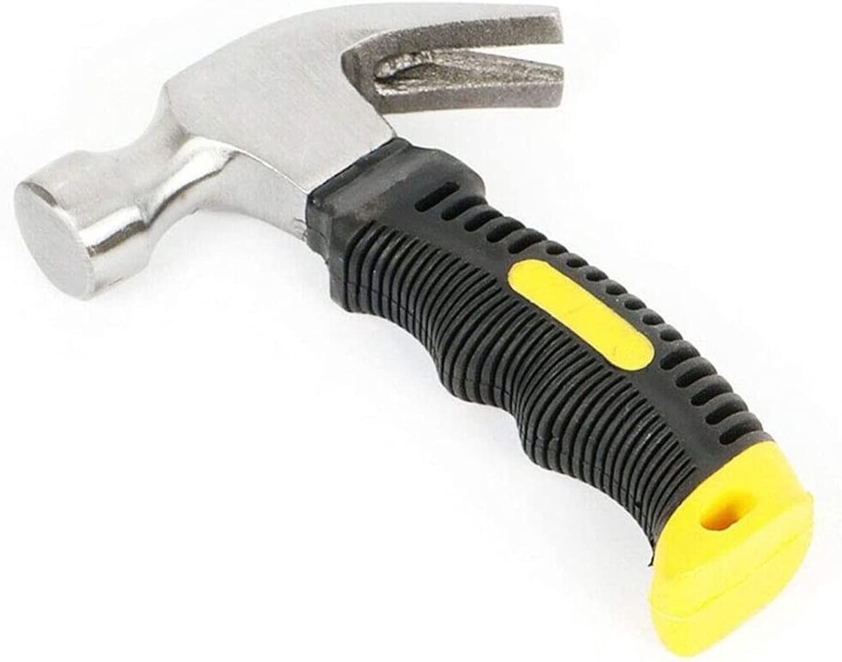 Kleine Klauwhamer 160mm - 10oz Carbon Staal Hamer voor Huishoudelijk Gebruik, Ideaal voor Nagels en Klussen