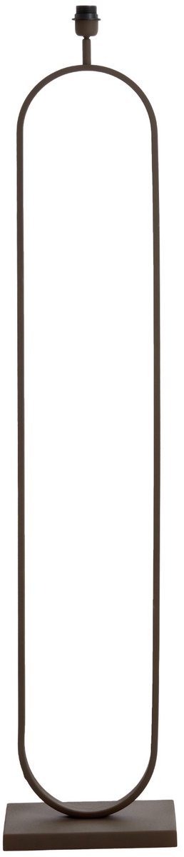 Light & Living Vloerlamp Jamiri - Bruin - 30x15x142cm - Modern - Staande lampen voor Woonk