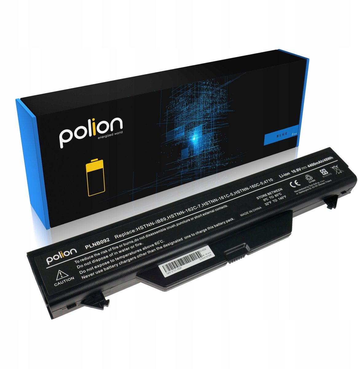 Polion - ProBook 4510s/4511s/4515s/4710s/4720s Batterij - 4400mAh