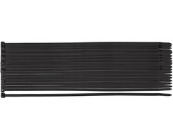NEO TOOLS EXTREME Serie - Nylon Kabelbinders - 3,6x200 mm - Zwart - UV-bestendig