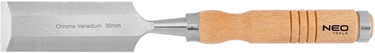 NEO - Draagbaar Staal-Draai - Houten Handvat - 38mm - CRV