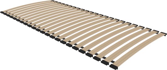 Lendo FLEX Serie - Houten Lattenbodem - 200x70cm - 23 Latten - Verstevigd