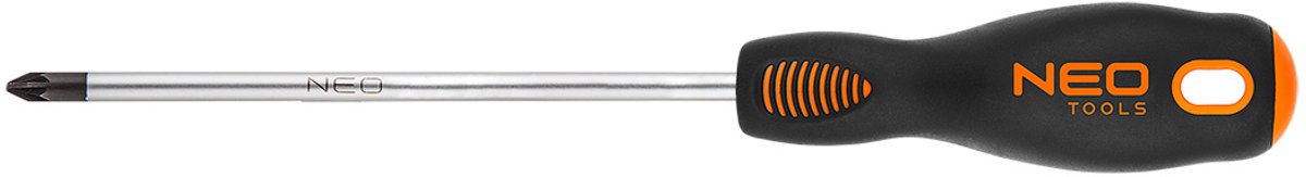 NEO - Pozidriv Schroevendraaier - PZ2 x 200 mm - Magnetische Punt - S2 Staal