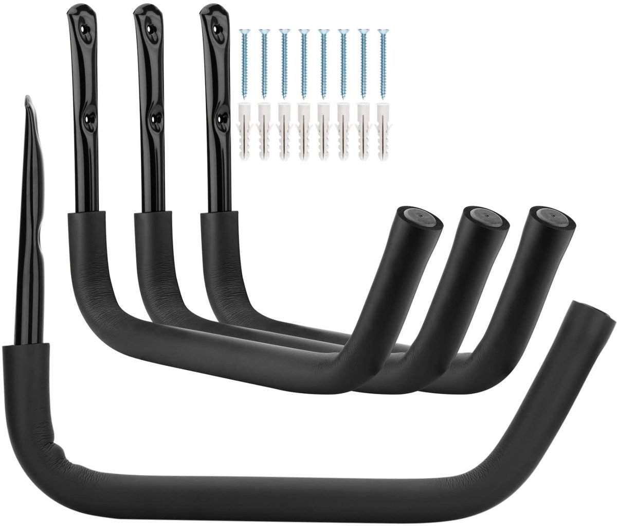 ONF3 - Kayak Storage Hook - Heavy Duty - Multifunctioneel - 38.5cm - Ruimtebesparend - Ideaal voor garage en buiten - Geschikt voor ladders en s...