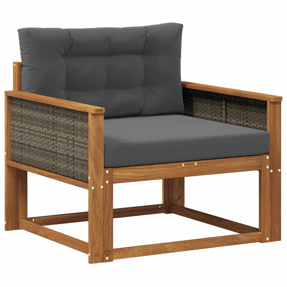 vidaXL - Buiten - Midden - Sofa - Naturel
