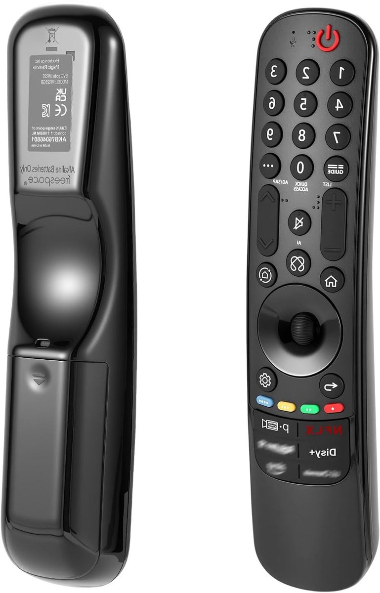 Vervangende afstandsbediening met spraakfunctie voor UHD OLED QNED NanoCell 4K 8K Smart TV's, inclusief pointer en gebruiksvriendelijk ontwerp