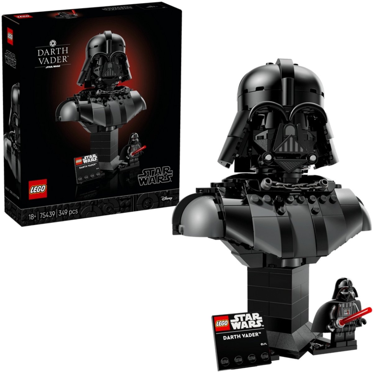 LEGO Star Wars Darth Vader Buste - 75439 — afbeelding 17